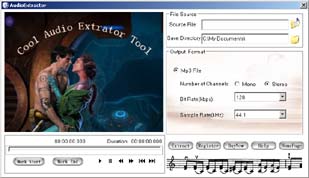 Cool Audio Extractor 1.25 screenshot